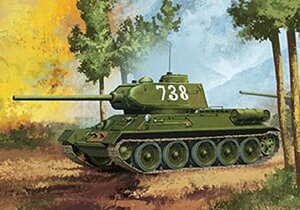 アカデミー 1/35 T-34/85 第112工場製 プラモデル(中古品)　(shin