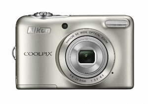 【中古 良品】 Nikon デジタルカメラ COOLPIX L30 5倍ズーム 2005万画素 乾電池タイプ レッド　(shin