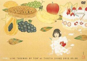 YUKI LIVE“SOUNDS OF TEN” at TOKYO DOME 2012.05.06 [DVD](中古 未使用品)　(shin