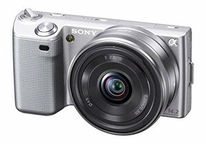 【中古 良品】 ソニー SONY ミラーレス一眼α NEX-5 ダブルレンズキット シルバー NEX-5D/S　(shin