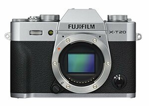 FUJIFILM ミラーレス一眼 X-T20 ボディ シルバー X-T20-S(中古品)　(shin