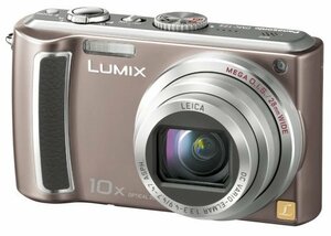 【中古 良品】 Panasonic デジタルカメラ LUMIX (ルミックス) ブラウン DMC-TZ5-T　(shin