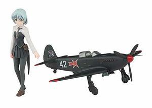 ハセガワ ストライクウィッチーズ サーニャ・V・リトヴァク w/ヤコブレフ Yak-3 1/20スケール レジンキット SP385(中古品)　(shin