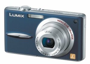 【中古 良品】 Panasonic デジタルカメラ LUMIX (ルミックス) DMC-FX30 アーバンブルー　(shin