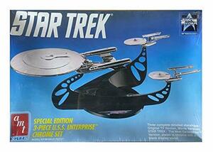 Star Trek 3-Piece U.S.S. Enterprise Chrome Set [Special Edition](中古品)　(shin