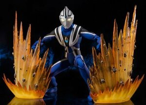 ウルトラマンガイア ULTRA-ACT ウルトラマンアグル＆光臨エフェクトセット(中古品)　(shin