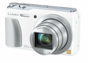 【中古 良品】 Panasonic デジタルカメラ ルミックス TZ55 光学20倍 ホワイト DMC-TZ55-W　(shin