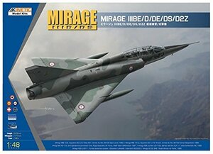 キネティック 1/48 ミラージュ3 BE/D/DE/DS/D2Z 複座練習/攻撃機 プラモデ (未使用・未開封品)　(shin