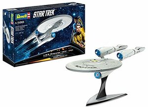 ドイツレベル スタートレック 1/500 NCC-1701 U.S.S エンタープライズ (映画版) プラスチックモデルキット G(中古品)　(shin