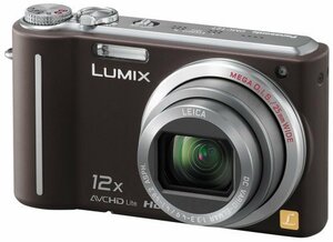 (中古品)パナソニック デジタルカメラ LUMIX (ルミックス) TZ7 ブラウン DMC-TZ7-T　(shin