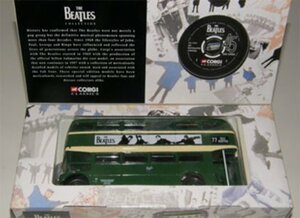 The Beatles Corgi Collections AEC Green Routemaster Liverpool Corporation Bus(中古品)　(shin