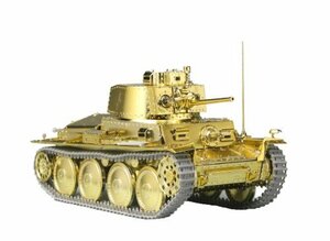 1/35 ガールズ&パンツァー 38 (t) 戦車 カメさんチームver. ゴールドメッキエディション(中古 未使用品)　(shin