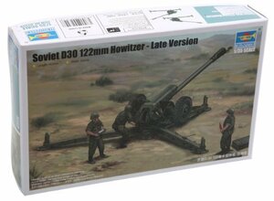 トランペッター 1/35 ソビエト軍 122mm榴弾砲D-30 後期型 プラモデル(中古品)　(shin