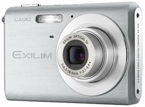 【中古 良品】 CASIO デジタルカメラ EX-Z60 EXILIM ZOOM シルバー　(shin