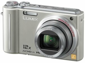 【中古 良品】 Panasonic デジタルカメラ LUMIX (ルミックス) TZ7 シルバー DMC-TZ7-S　(shin