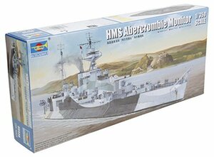 トランペッター 1/350 イギリス海軍モニター艦 HMS アバークロンビー プラモデル(中古品)　(shin