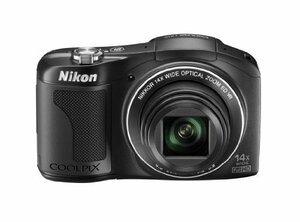 【中古 良品】 Nikon デジタルカメラ COOLPIX L610 光学14倍 単3形電池対応 ブラック L610BK　(shin