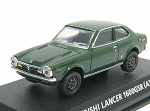 コナミ 1/64 絶版名車コレクション Vol,4 三菱 ランサー 1600ＧＳＲ 型式Ａ73 1974 緑(中古品)　(shin