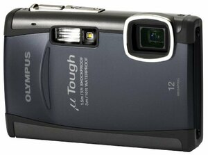 【中古 良品】 OLYMPUS 防水デジタルカメラ μ TOUGH 6010 ダークグレー μTOUGH-6010GRY　(shin