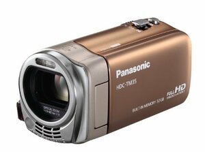 【中古 良品】 Panasonic デジタルハイビジョンビデオカメラ ゴールド HDC-TM35-N　(shin