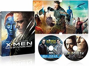 X-MEN:ファースト・ジェネレーション+フューチャー&パスト ブルーレイ版スチールブック仕様 [Blu-ray](中古品)　(shin