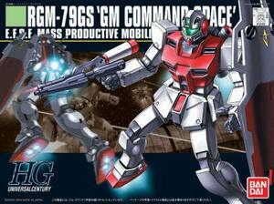 HGUC 1/144 RGM-79GS ジム・コマンド (宇宙仕様) (機動戦士ガンダム0080 ポケットの中の戦争)(中古品)　(shin