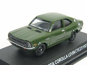 コナミ 1/64 絶版名車コレクション Vol,2 トヨタ カローラレビン 型式TE27 1972 緑(中古 未使用品)　(shin