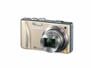 【中古 良品】 Panasonic デジタルカメラ LUMIX TZ20 ゴールド DMC-TZ20-N　(shin