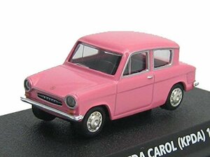 コナミ 1/64 絶版名車コレクション Vol,1 マツダ キャロル 型式ＫＰＤＡ 1962 ピンク(中古品)　(shin