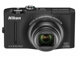 【中古 良品】 Nikon デジタルカメラ COOLPIX S8100 ノーブルブラック S8100BK 1210万画素 光　(shin