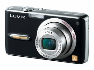 パナソニック デジタルカメラ LUMIX FX07 エクストラブラック DMC-FX07-K(中古品)　(shin