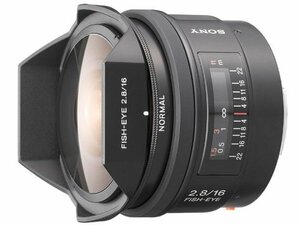 ソニー SONY 16mm F2.8 Fisheye SAL16F28(中古品)　(shin