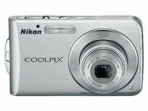 Nikon デジタルカメラ COOLPIX (クールピクス) S210 ブライトシルバー COOLPIXS210S(中古品)　(shin