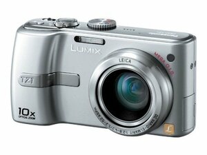 【中古 良品】 Panasonic デジタルカメラ LUMIX DMC-TZ1-S シルキーシルバー　(shin