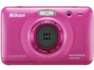 【中古 良品】 Nikon デジタルカメラ COOLPIX (クールピクス) S30 ピンク S30PK　(shin