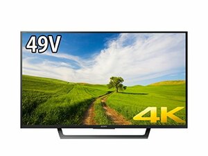 (中古品)ソニー 49V型 液晶 テレビ ブラビア KJ-49X7000D 4K Android TV 外付けHDD　(shin