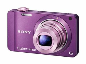 【中古 良品】 ソニー SONY デジタルカメラ Cybershot WX10 1620万画素CMOS 光学ｘ7 バイオレ　(shin