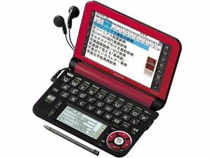 シャープ Brain カラー電子辞書 ビジネス系 レッド色 PW-A9200-R　(shin