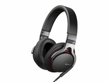 SONY 密閉型ヘッドホン ハイレゾ音源対応 iPhone/iPod/iPad対応リモコン・マイク付 ブラック MDR-1R/B　(shin_画像1