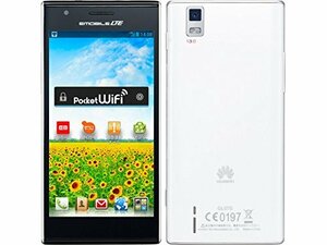 (中古品)Huawei STREAM　X　GL07S　ホワイト　(shin