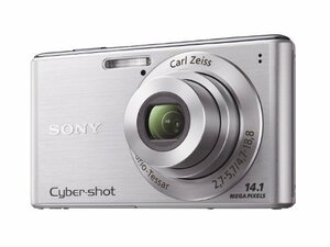 【中古 良品】 ソニー SONY デジタルカメラ Cybershot W530 1410万画素CCD 光学ｘ4 シルバー D　(shin