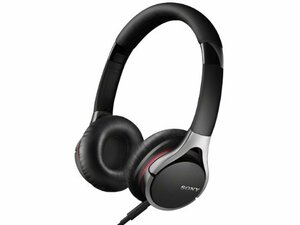 SONY 密閉型オンイヤーヘッドホン ハイレゾ音源対応 リモコン・マイク付 折りたたみ式 ブラック MDR-10RC/B　(shin