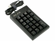 FILCO Majestouch TenKeyPad USBテンキーパッド独CherryMX茶軸スイッチ ブラック FKB22MB　(shin_画像1