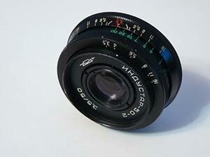 Industar 50-2 50mm F3.5 ロシアレンズ M42マウントカメラ用 マイクロ4/3 オリンパス ペンタックス(中古 未使用品)　(shin