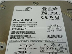 (中古品)Seagate 3.5インチ内蔵HDD 36.7GB Ultra320 15000rpm 8MB 80pin ST336754LC　(shin