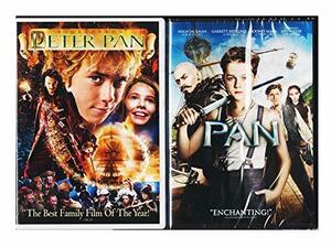 Pan + Peter Pan 2004 (Widescreen Edition) DVD Fantasy Bundle Movie Set(中古 未使用品)　(shin