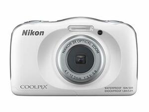 Nikon デジタルカメラ COOLPIX W150 防水 W150WH クールピクス ホワイト(中古 未使用品)　(shin