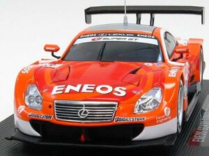 エブロ 1/43 エネオス SC430 スーパーGT500 2009 #6 オレンジ/レッド(44182) 完成品(中古 未使用品)　(shin