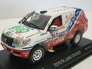 ノレブ トヨタ ランドクルーザー 2010 ダカールラリー #341 (1/43 ダイキャスト 800359) 完成品(中古 未使用品)　(shin