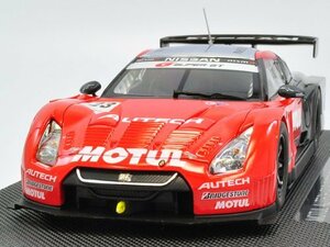 EBRRO 1/43 SUPER GT500 MOTUL AUTECH GT-R Okayama test 2011 完成品(中古 未使用品)　(shin